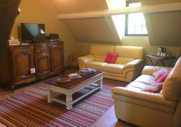 Le petit salon du Moulin du Boisset